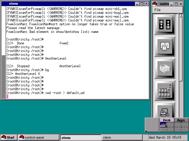 AnotherLevel desktop (RedHat 5.* default)
